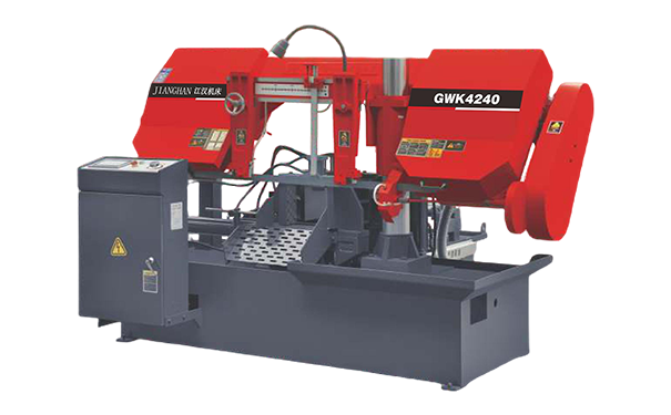 荥经GWK4240数控双柱卧式带锯床