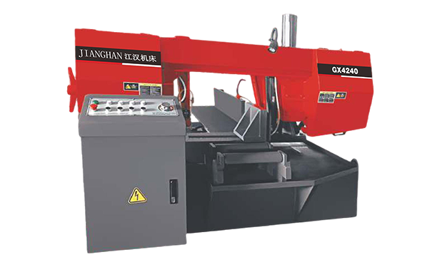 荥经GX4240旋转式带锯床