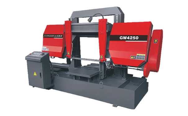 荥经GW4250双柱龙门卧式带锯床